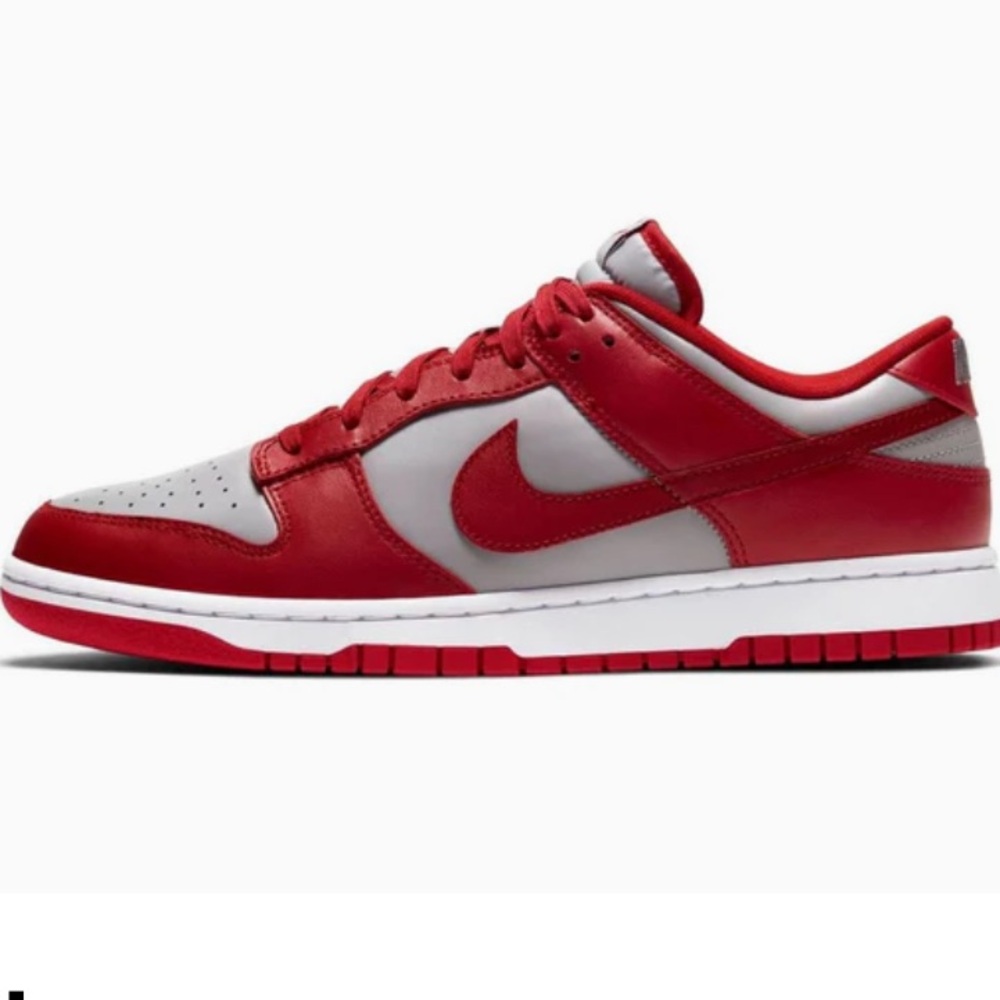 Nike UNLV Dunk Low Retro Sneakers Grey / White / Red  Men’s 11.5 - Picture 13 of 16